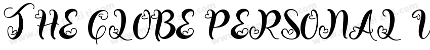 THE GLOBE PERSONAL U字体转换